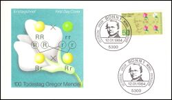 1984  Todestag von Gregor Johann Mendel