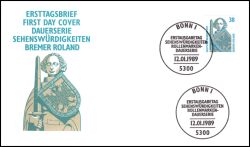 1989  Freimarken: Sehenswürdigkeiten