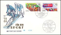 1986  Jahrgang - FDC