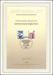 1988  Erstagsblätter Berlin - Jahrgang 1988