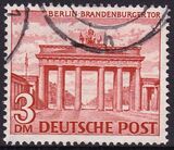 0461 - 1949  Freimarke: Brandenburger Tor