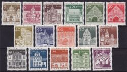 1966  Freimarken: Deutsche Bauwerke