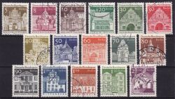 1966  Freimarken: Deutsche Bauwerke aus zwölf Jahrhunderten