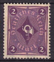 1921  Freimarke: Posthorn