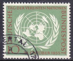 1955  10 Jahre Vereinte Nationen  (UNO)