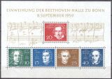1959  Einweihung der Beethovenhalle in Bonn