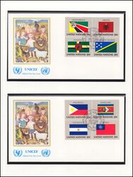 Unicef - Flaggen der Nationen 1982/83