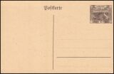 1921  Landschaften - Ganzsache