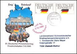 1990  91. Deutscher Philatelistentag in Friedrichshafen