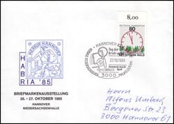 1985  Briefmarkenausstellung HABRIA `85 - Tag der Briefmarke