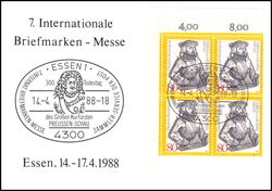 1988  7. Internationale Briefmarkenmesse in Essen