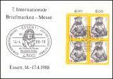 1988  7. Internationale Briefmarkenmesse in Essen