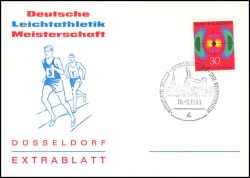 1969  Deutsche Leichtathletik Meisterschaft in Düsseldorf