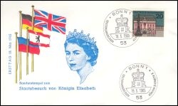 1965  Besuch Ihrer Majestät Königin Elisabeth II. in der BRD - Bonn
