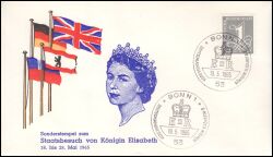 1965  Besuch Ihrer Majestät Königin Elisabeth II. in der BRD - Bonn