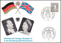 1965  Besuch Ihrer Majestät Königin Elisabeth II. in der BRD - München
