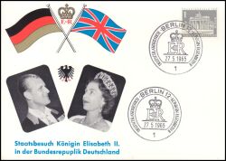 1965  Staatsbesuch von Königin Elisabeth II. in der BRD - Berlin