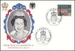 1965  Staatsbesuch von Königin Elisabeth II. in der BRD - Bonn