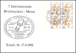 1988  7. Internationale Briefmarkenmesse in Essen