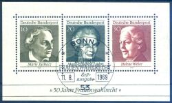 1969  50 Jahre Frauenwahlrecht