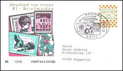 2002  Abschied von reinen Pf-Briefmarken