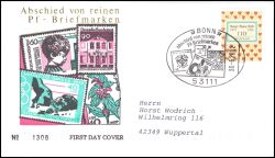 2002  Abschied von reinen Pf-Briefmarken