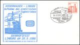 1986  Aufnahme des elektrischen Zugbetriebes Niederhausen...