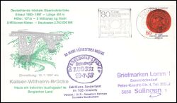 1977  Jubiläums-Sonderfahrt - 80 Jahre Mümgstener Brücke