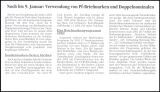 2002  Freimachungsperiode Doppelauszeichnung und Pf.-Werte