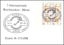 1988  7. Internationale Briefmarkenmesse in Essen