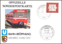 1972  U-Bahn Eröffnung in Nürnberg