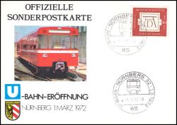 1972  U-Bahn Erffnung in Nrnberg