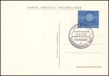 1960  Europa auf Sonderkarten