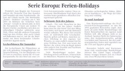 2004  Europa: Ferien