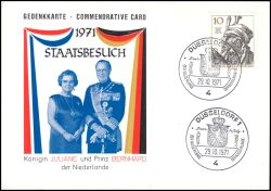 1971  Staatsbesuch von Königin Juliane und Prinz Bernhard der Niederlande