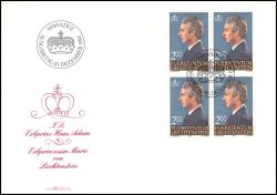 1984  Freimarken: Erbprinz Hans-Adam und Erbprinzessin Marie