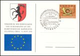 1973  Verleihung der Ehrenfahne des Europarates