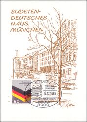 1985  Einweihung des Sudetendeutsches Haus in Mnchen