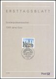 1995  Erstagsblätter BRD - Jahrgang 1995