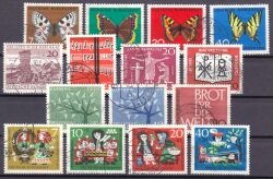1962  Jahrgang - gestempelt