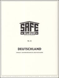 Safe Vordruckalbum - BRD von 1949 bis 1976