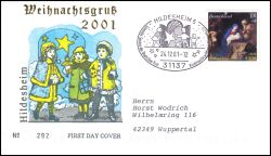 2001  Weihnachtsgru aus Hildesheim