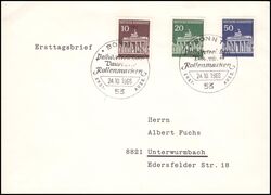 1966  Freimarken: Brandenburger Tor