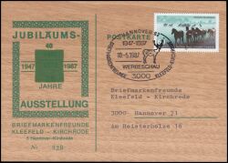 1987  Jubiläumsausstellung und Werbeschau