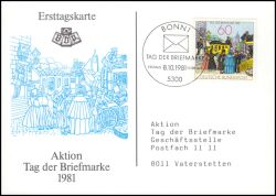 1981  Tag der Briefmarke