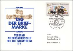 1986  Tag der Briefmarke - Werbeschau
