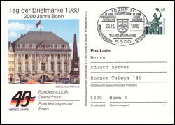 1989  Tag der Briefmarke