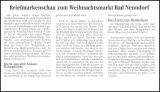 2001  Weihnachtsgruß aus Bad Nenndorf
