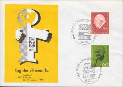 1969  Tag der offenen Tür beim Postamt Rheyd