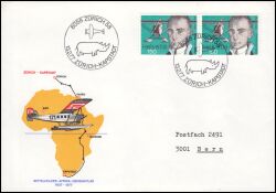 1977  Afrika-Gedenkflug: Zürich - Kapstadt
